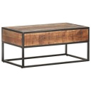VIDAXL TABLE KAWOWY, 90X50X40 CM, SUROWE BOIS AKACJOWEphoto 12