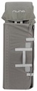 Cestovná postieľka Nuna 76 x 103 cm odtiene šedej a striebornej Šírka produktu 76 cm