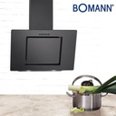 Okap kuchenny wolnostojący Bomann DU 7602 G Klasa efektywności energetycznej B