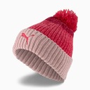 CZAPKA ZIMOWA PUMA BEANIE CIEPŁA POMPONEM 56-60 cm Kolor różowy