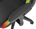 Herní židle Genesis Trit 600 RGB látka černá Výška nábytku 132 cm