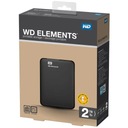 Externý disk HDD Western Digital Elements Portable 2TB Hmotnosť (s balením) 0.28 kg