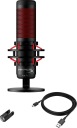 Микрофон HYPERX QuadCast черный и красный