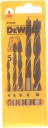 DEWALT Сверла по дереву 4/5/6/8/10 мм, 5 шт. DT4535