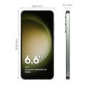 Smartfón Samsung Galaxy S23+ 8 GB / 256 GB 5G zelený Funkcie bezdrôtové nabíjanie odomknutie odtlačkom prsta rýchle nabíjanie