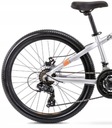 Bicykel Romet Rambler Dirt 24 rám 12 palcov šedá Kľuka trojradová