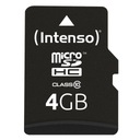Intenso microSD Card 4Gb adapter (3413450) Producent Intenso
