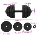 Штанги Shumee 15 Kg