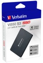 Dysk SSD wewnętrzny Verbatim Vi550 S3 4TB 2,5&quot; SATA III czarny Kod producenta 49355