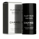 Chanel Egoiste Platinum dezodorant sztyft 75 ml Stan opakowania oryginalne