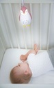 Zazu - NOČNÁ LAMPA Uspávanka s Bluetooth reproduktorom Ružová 0m+ Vek dieťaťa 0 +
