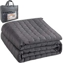 Одеяло утяжеленное Сенсорное антистрессовое одеяло 150х200см 6 кг + сумка