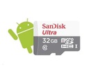 SANDISK ULTRA ANDROID microSDHC KARTA 32 GB 100 MB/s Trieda 10 UHS-I Typ karty SDHC