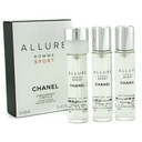 Chanel Allure Homme Sport toaletná voda náplne 3 x 20 ml Kód výrobcu 3145891238105