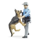 Figurka Bruder policjant policjanta z psem 62150 Kod producenta 62150