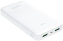 PURO White Fast Charger Power Bank - Power bank dla smartfonów i tabletów 2 Materiał obudowy tworzywo sztuczne