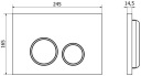 БОКАЛ ДЛЯ ШАМПАНСКОГО MEXEN FENIX 06 GOLD FRAME BUTTON