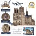 Puzzle Katedrála Notre Dame de Paris 3D 293 dielikov. EAN (GTIN) 3666374021101