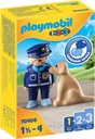 PLAYMOBIL 70408 RENDŐR KUTYÁVAL Nem kisfiúk kislányok