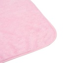 Detská deka 90 x 80 cm ružová Dominujúca farba odtiene ružovej