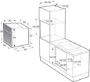 Gorenje BSA6737E15BG Паровой гриль Паровой гриль Конвекционная печь 77л Пицца