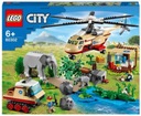 LEGO City 60302 Спасение диких животных Вертолет для сафари на слонах