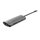 Адаптер TRUST DALYX USB C ДОК-СТАНЦИЯ 7-в-1