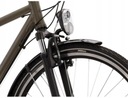 Rower Kross Trans 2.0 rama 17 cali 28 zielony Wyposażenie dodatkowe bagażnik błotniki dzwonek osłona łańcucha oświetlenie stopka