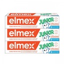Elmex Zubná pasta Junior 75 ml trippack