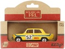 Металлическая модель PRL Collection Fiat 125p Rally Yellow