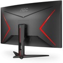 32-дюймовый игровой монитор AOC 240 Гц VA со светодиодной подсветкой DP HDMI ИЗОГНУТЫЙ