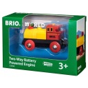Желто-красный паровоз Brio