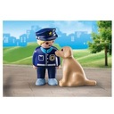 PLAYMOBIL 70408 RENDŐR KUTYÁVAL Anyag műanyag