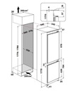 Whirlpool WHC18 T311 NoFrost Inventer LED встраиваемый холодильник 177см A+