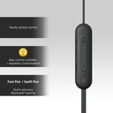 Sony WI-C100 Zestaw słuchawkowy Bezprzewodowy Douszny Połączenia/muzyka Blu Wersja Bluetooth Bluetooth 5.0