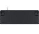 Logitech Keyboard K835 TKL MECHANICAL TTC Red [DE] graphite TTC