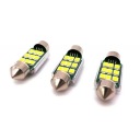 ЛАМПОЧКА RURKOWA LED (СВІТЛОДІОД) SV8.5 12V 350LM CANBUS 42MM БІЛА  (17412901650) фото min 15