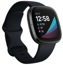 Черные умные часы Fitbit Sense