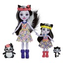 Enchantimals Sage a Sabella Skunk Bábiky sestry 2-pack Komponenty súpravy DOPLNKY PRE BÁBIKY