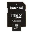 Intenso microSD Card 4Gb adapter (3413450) Klasy prędkości C10