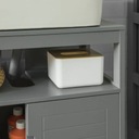 FRG128-SG skrinka pod umývadlo, kúpeľňový nábytok, kúpeľňová skrinka s po Dvere plné