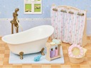 Łazienka z wanną i prysznicem Sylvanian Families 5739 Głębokość produktu 6 cm