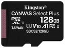 Карта памяти MicroSD Canvas Select Plus 10 емкостью 128 ГБ
