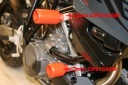 CRASHPAD КЛАСИЧЕСКИЙ RG RACING НИЗ KTM 990/990R СУПЕР DUKE 990SM 08- & 950 SUPERMOTO ЧЕРНЫЙ  фото 12