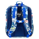 Školský batoh viackomorový BAAGL Odtiene modrej 23 l Typ viackomorový