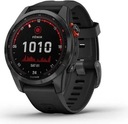 Умные часы GARMIN Fenix ​​7S Solar, черные с ремешком