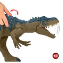 Jurský svet. Allosaurus dinosaurus s funkciou HRX50 Značka Mattel