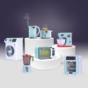 Mikrovlnná rúra Rappa Interactive z kolekcie Luxury Appliances Batérie Na batérie Typ batérie: AA