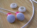 Sony MDR-E9LPP Pink sluchátka pecky Šířka produktu 5 cm
