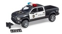 Policajné vozidlo Ram 2500 Police Truck Bruder 02505 Efekty zvukové svetelné